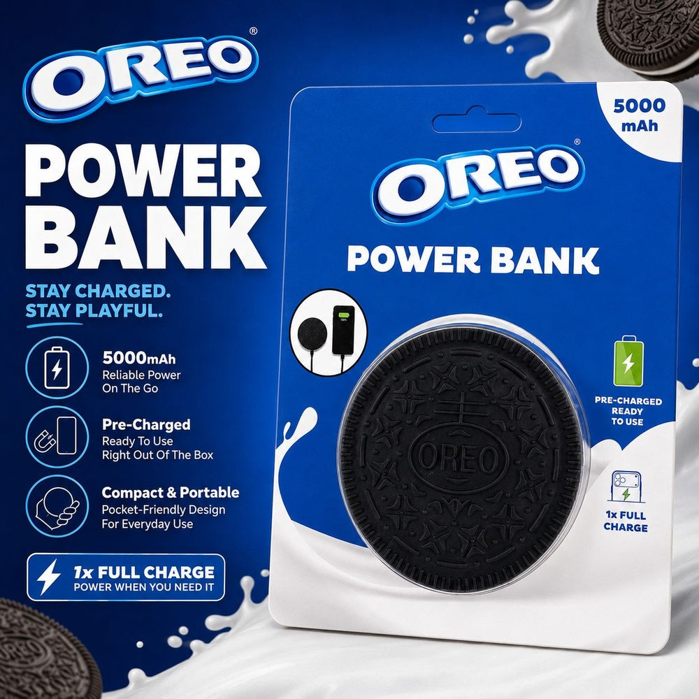 Batería externa Candy de 5,000 mAh · Oreo