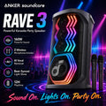 Anker Soundcore Rave 3 con micrófono · negro