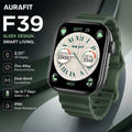 Reloj inteligente AuraFit F39 · verde oscuro