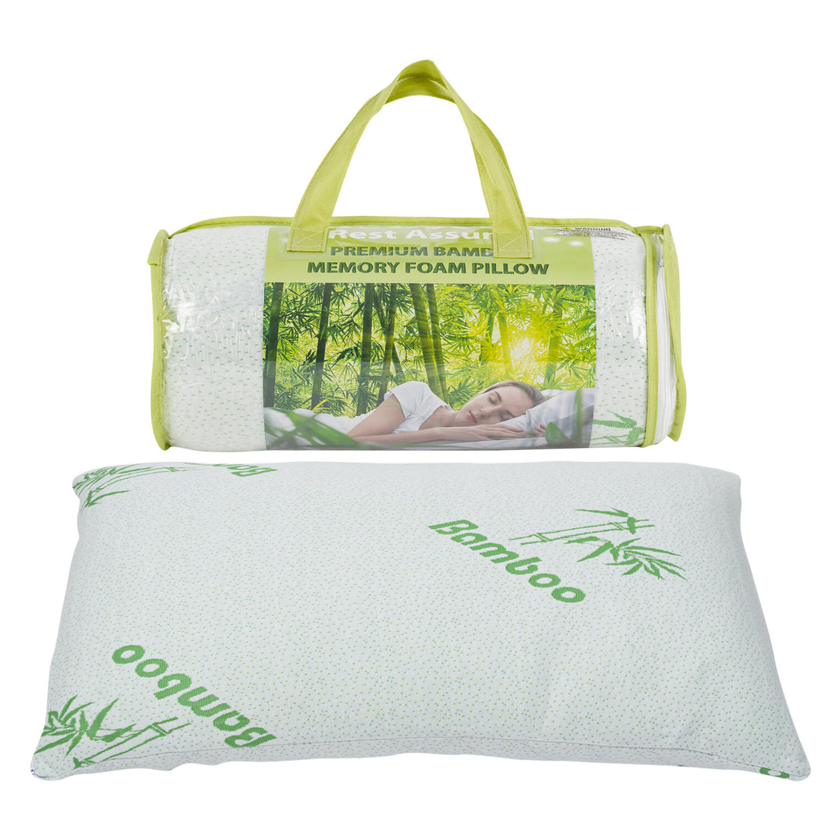 Almohada de espuma viscoelástica · tamaño queen