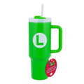 Vaso térmico Luigi de Super Mario · 40 oz