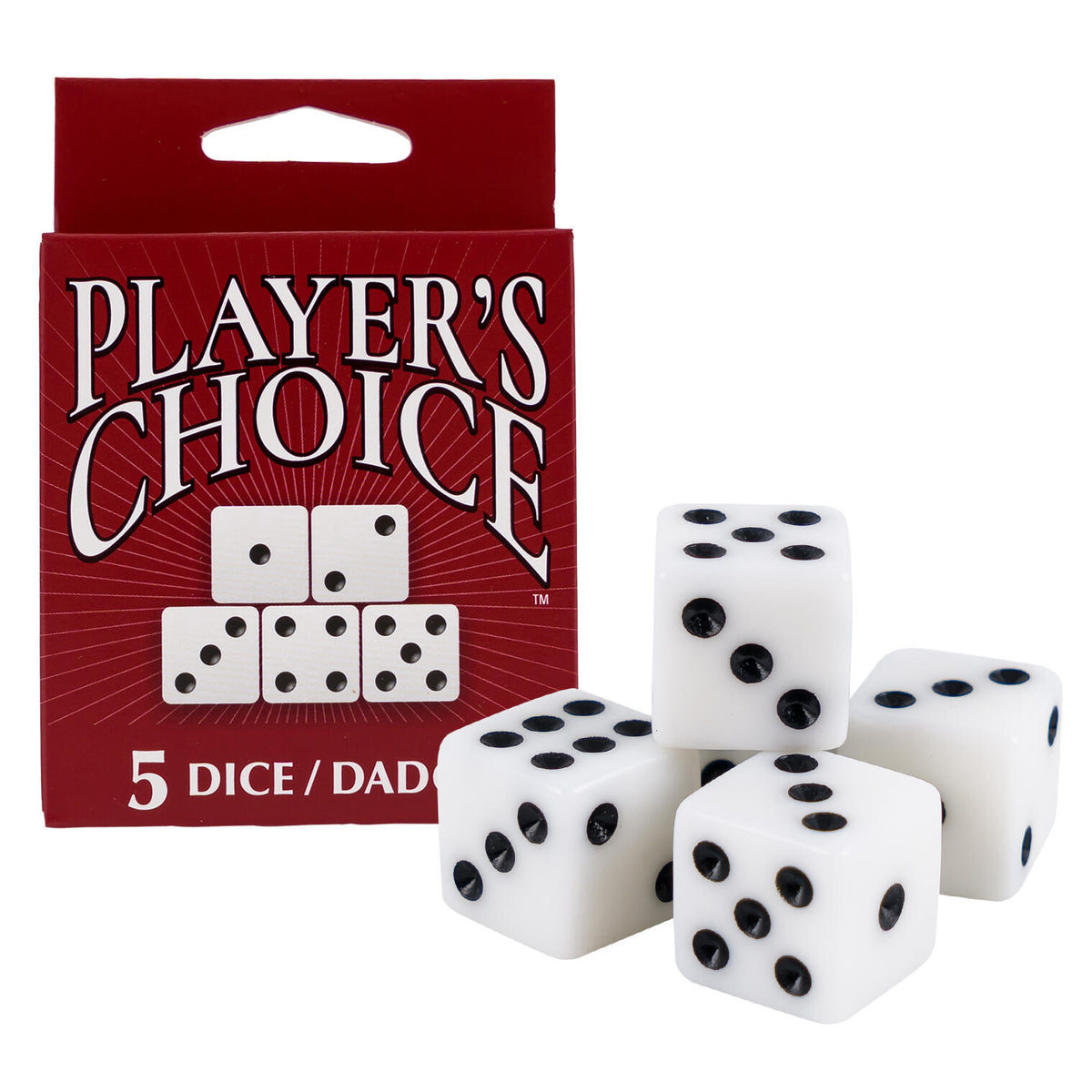 Player's Choice juego de 5 dados