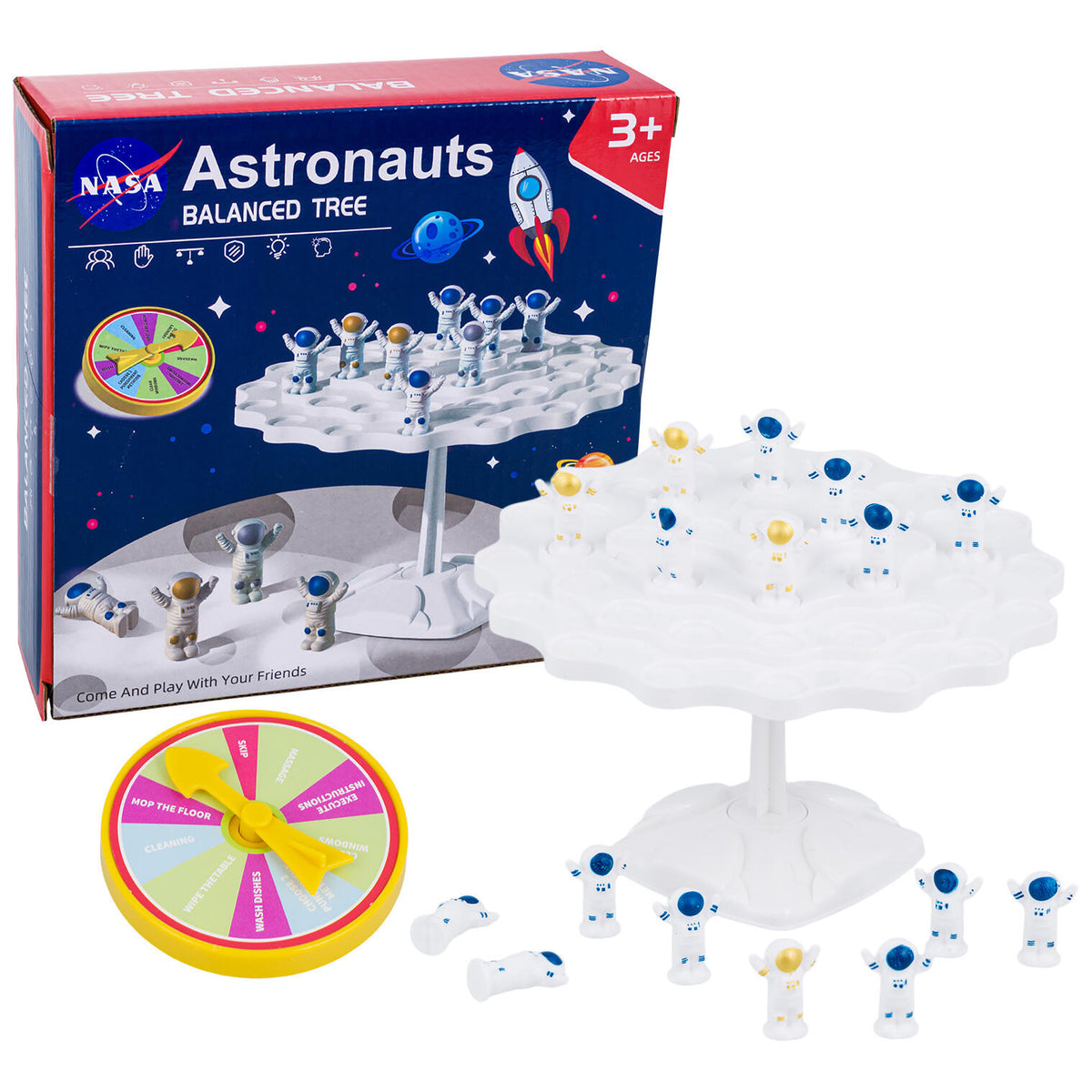 Juego de equilibrio de astronautas NASA · 48 piezas