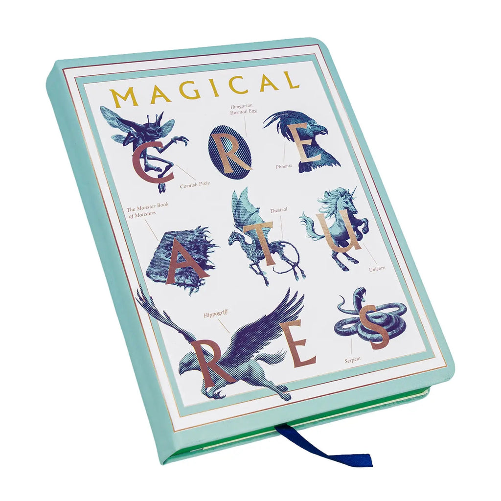 Diario Harry Potter Magical Creatures con separador