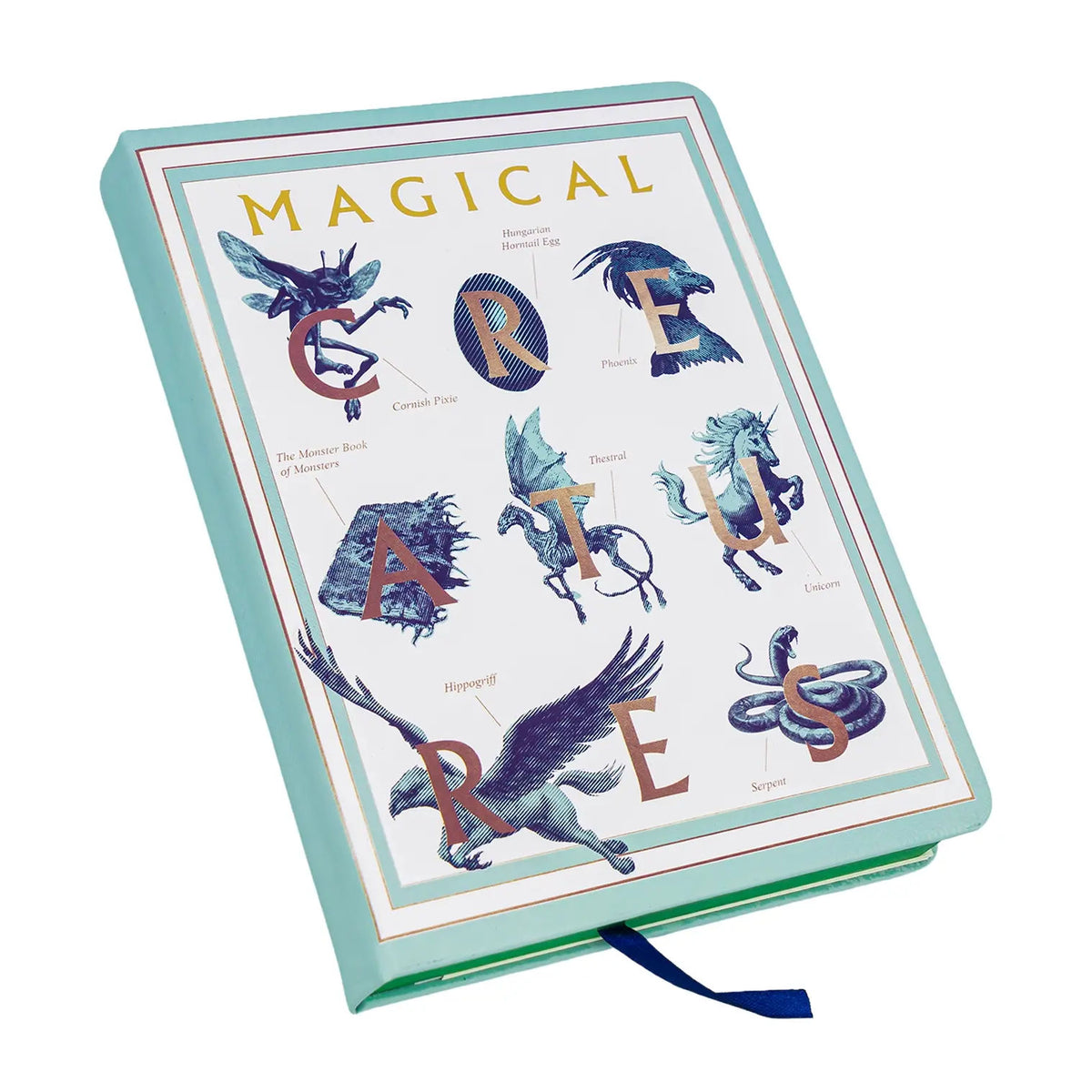 Diario Harry Potter Magical Creatures con separador