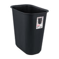 Cesto rectangular negro para basura · 5.5 galones