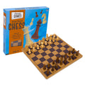 Juego de ajedrez de madera maciza