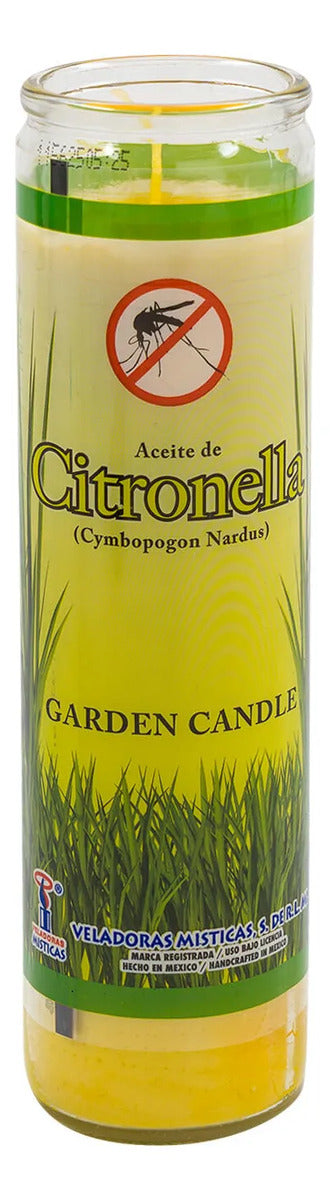 Vela de citronela · 8 pulgadas