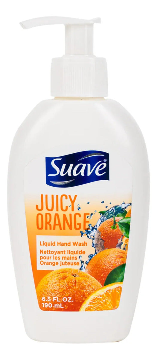 Jabón líquido para manos Suave Juicy Orange · 6.5 oz