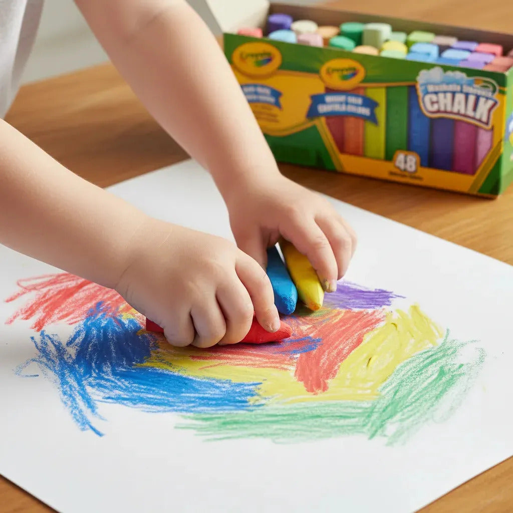 Crayola gis lavable para banqueta · 48 colores