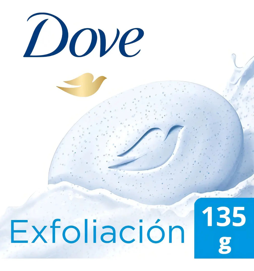 Jabón exfoliante Dove · 4.75 oz