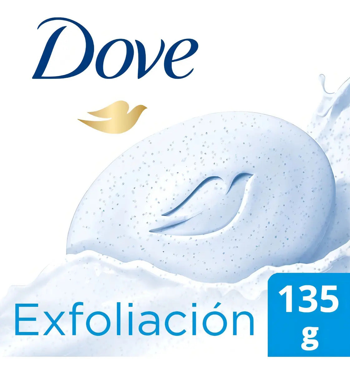 Jabón exfoliante Dove · 4.75 oz