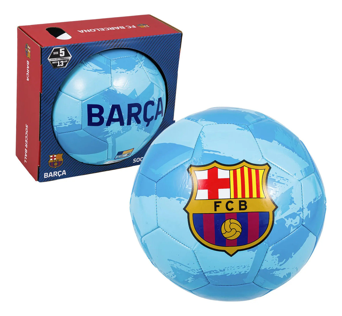 Balón de fútbol FC Barcelona · talla 5