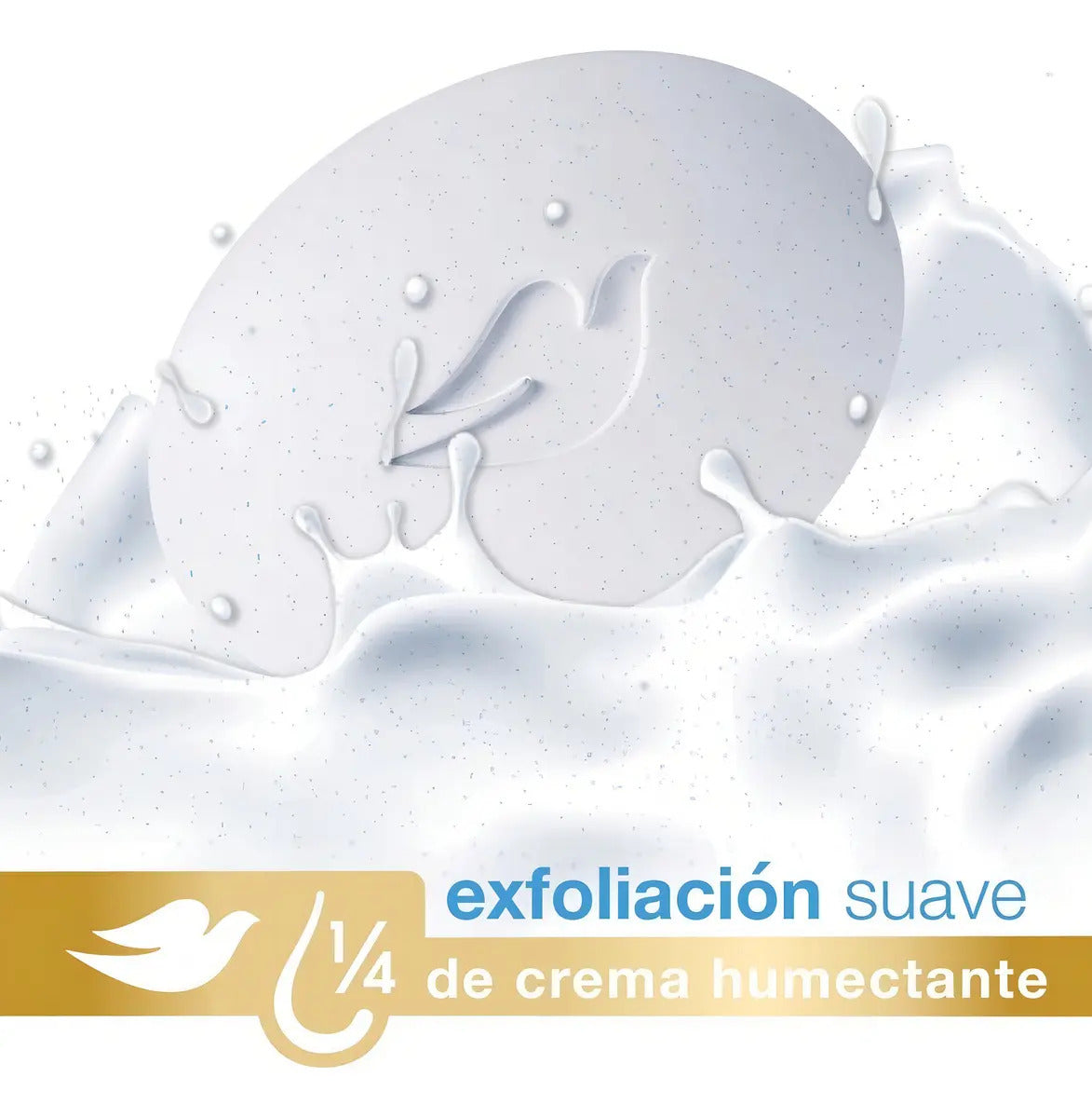 Jabón exfoliante Dove · 4.75 oz