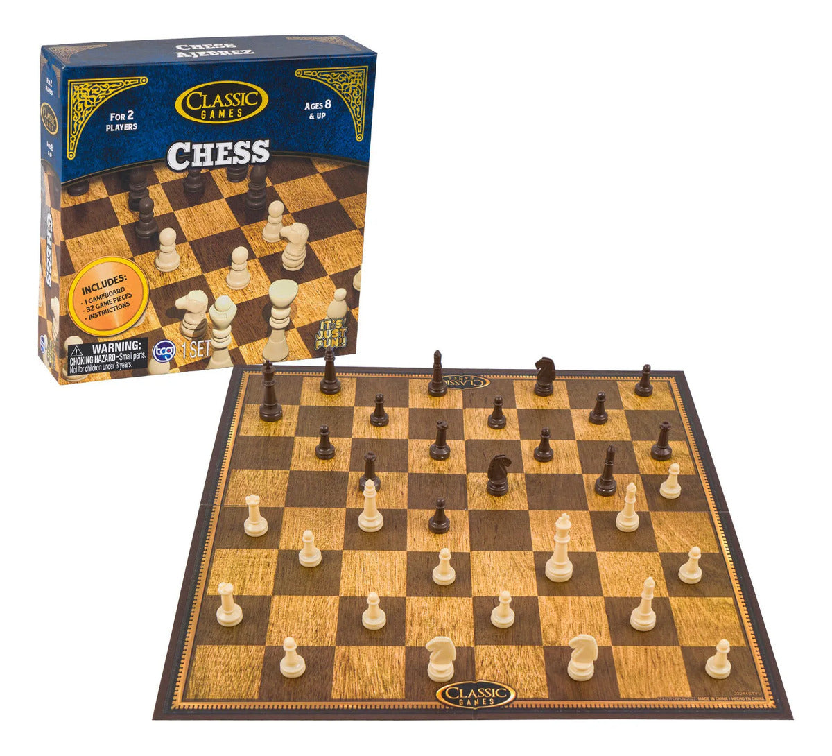 Juego de ajedrez clásico