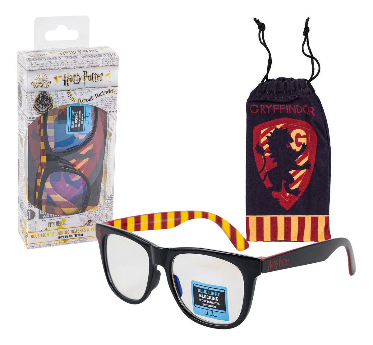 Lentes filtro luz azul con estuche · Harry Potter