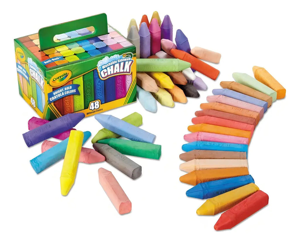 Crayola gis lavable para banqueta · 48 colores