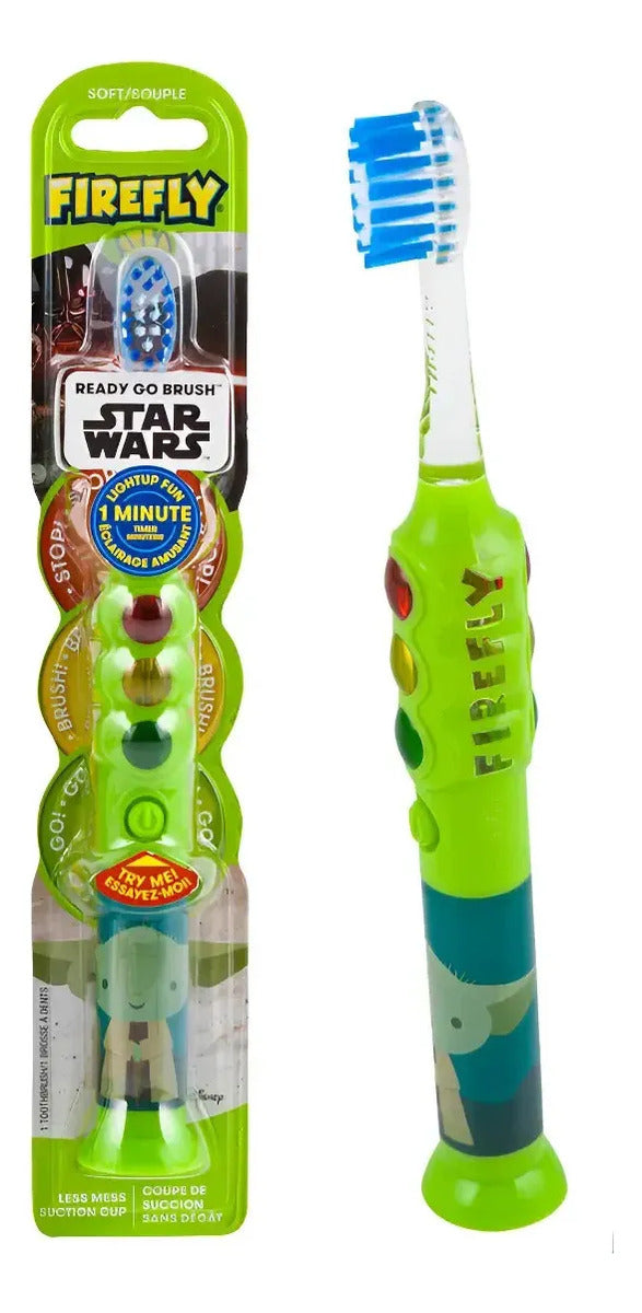 Cepillo Dental Infantil Firefly Star Wars Con Luz