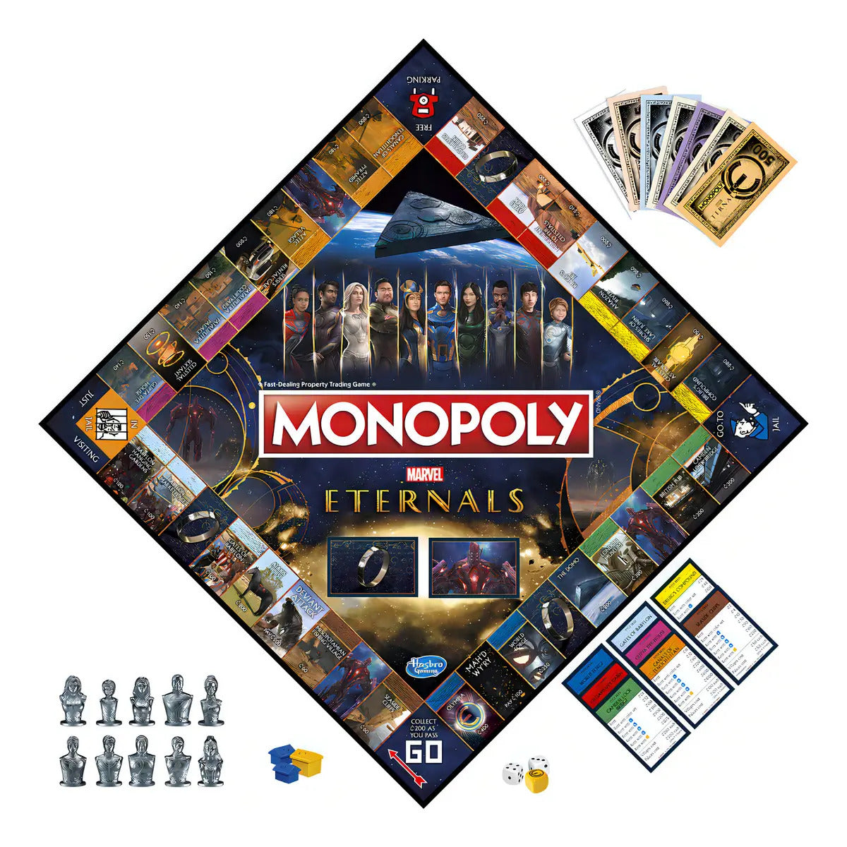 Juego de mesa Monopoly Eternals