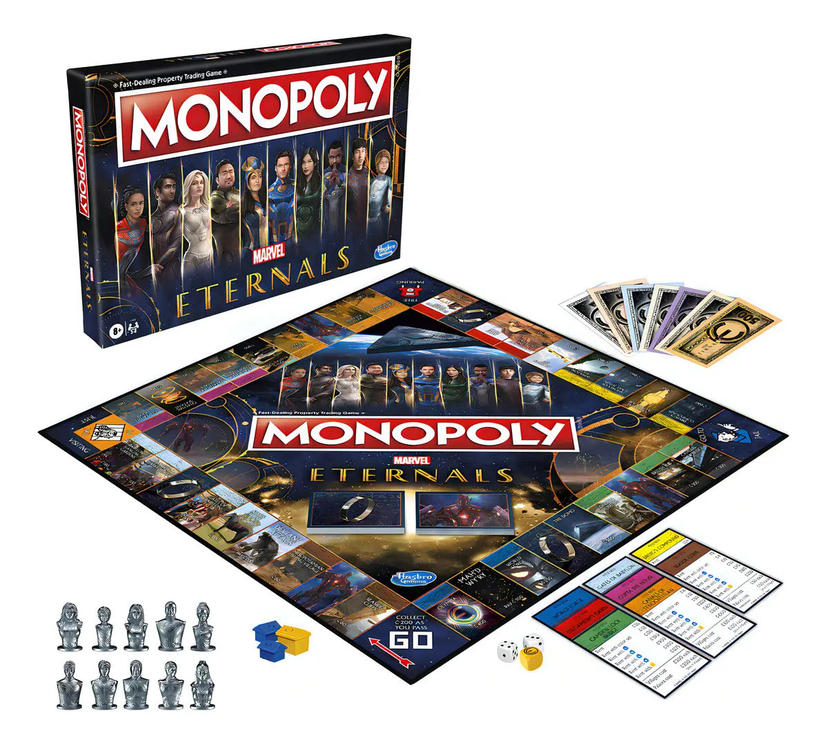 Juego de mesa Monopoly Eternals