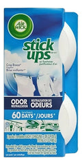 Aromatizantes adhesivos Crisp Breeze · paquete de 2