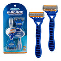 Rastrillos para hombre de 6 hojas · paquete de 2
