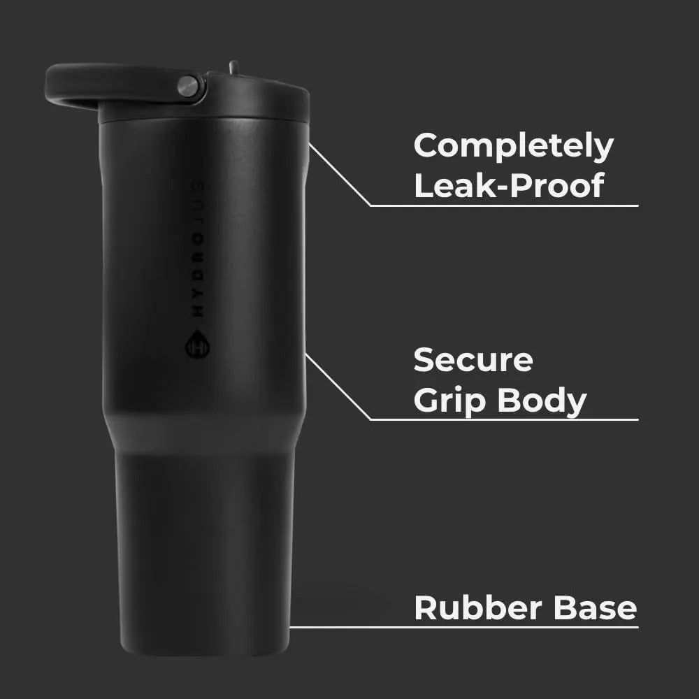 Hydrojug Sport 32 Oz Negro Termo 946 Ml Acero Inoxidable