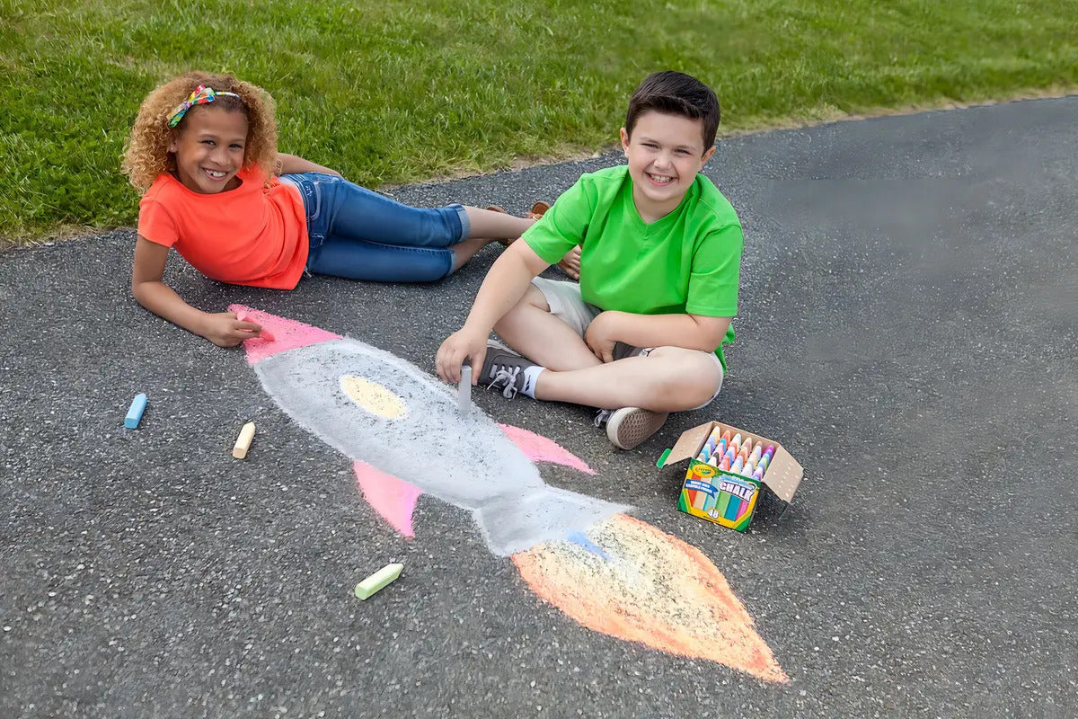 Crayola gis lavable para banqueta · 48 colores