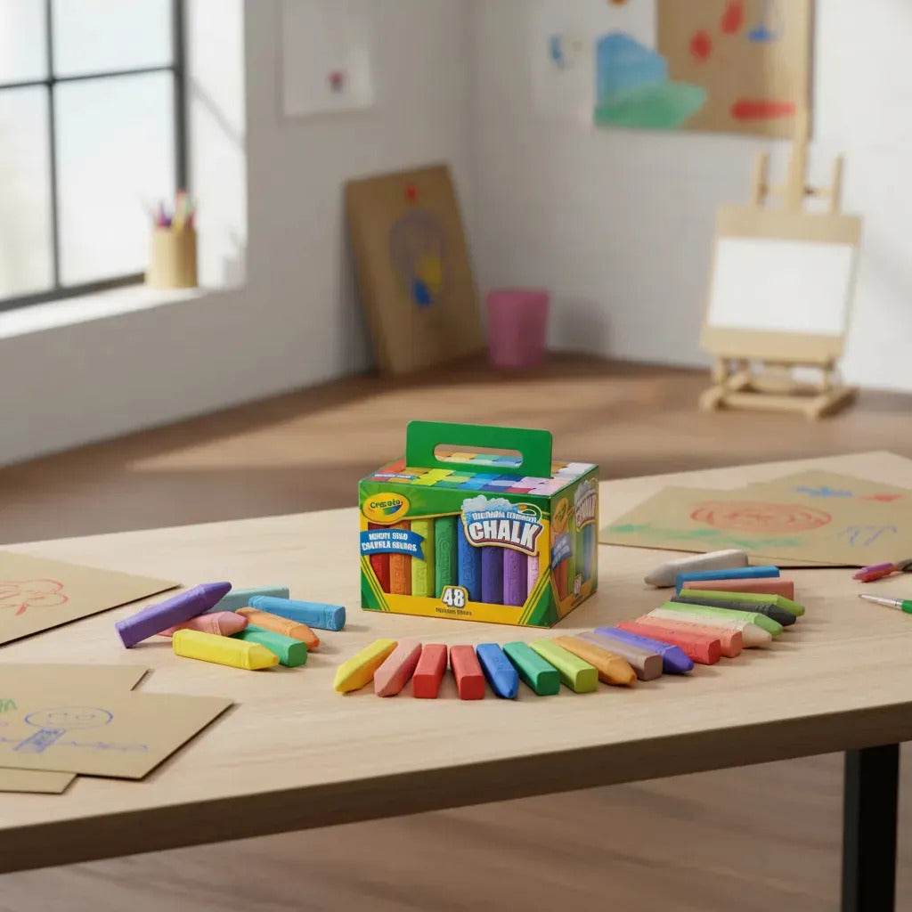 Crayola gis lavable para banqueta · 48 colores