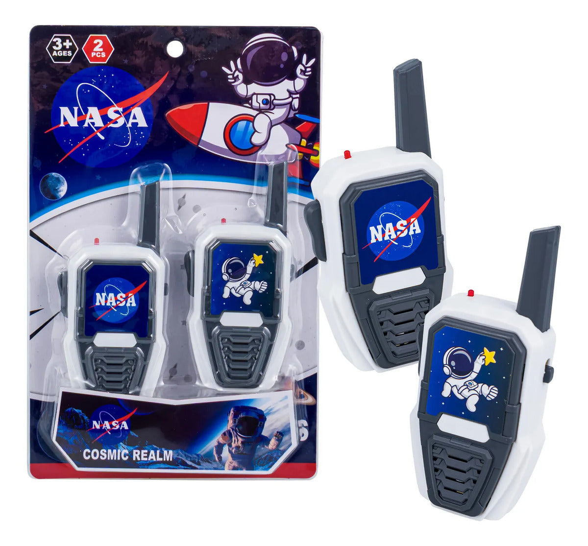 Walkie-talkies NASA · paquete de 2