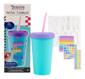 Kit de vasos para decorar con popote · 6 piezas · 16 oz