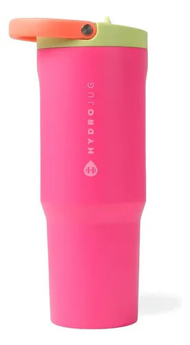 Hydrojug Sport 32 Oz Botella Acero Inoxidable Con Popote
