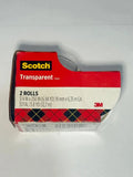 Scotch cinta transparente · paquete 2