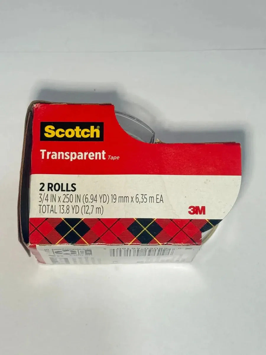Scotch cinta transparente · paquete 2