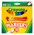 Crayola marcadores clásicos · 10 piezas