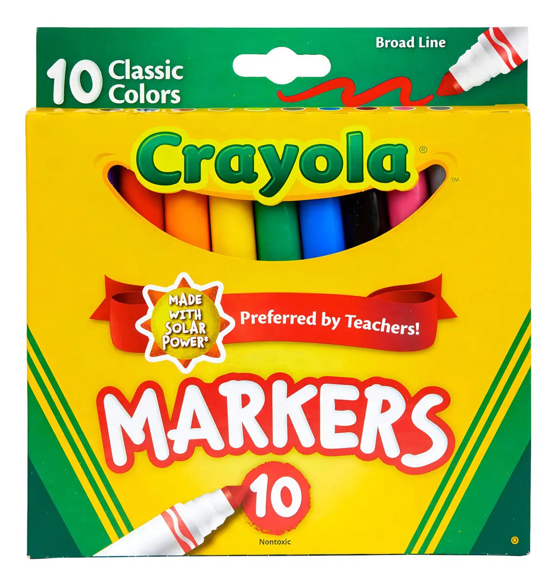 Crayola marcadores clásicos · 10 piezas