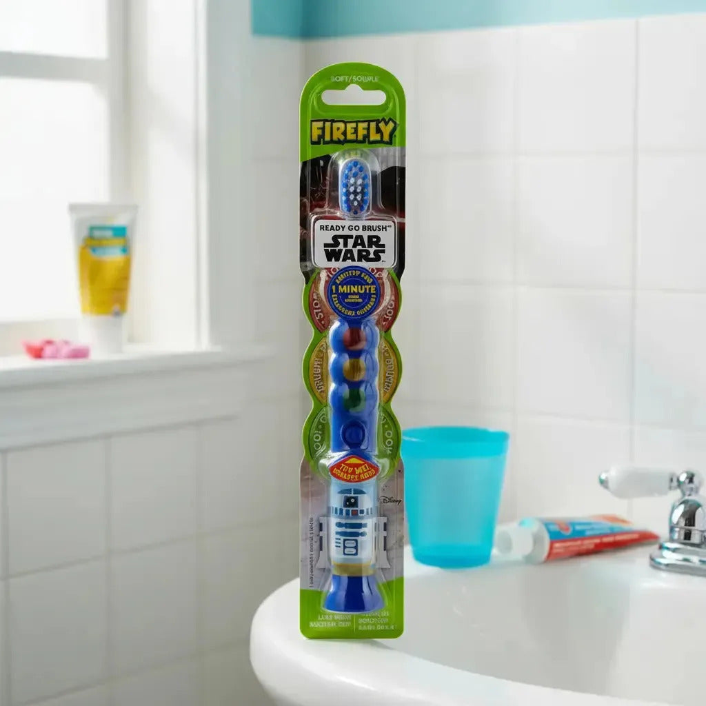 Cepillo Dental Infantil Firefly Star Wars Con Luz