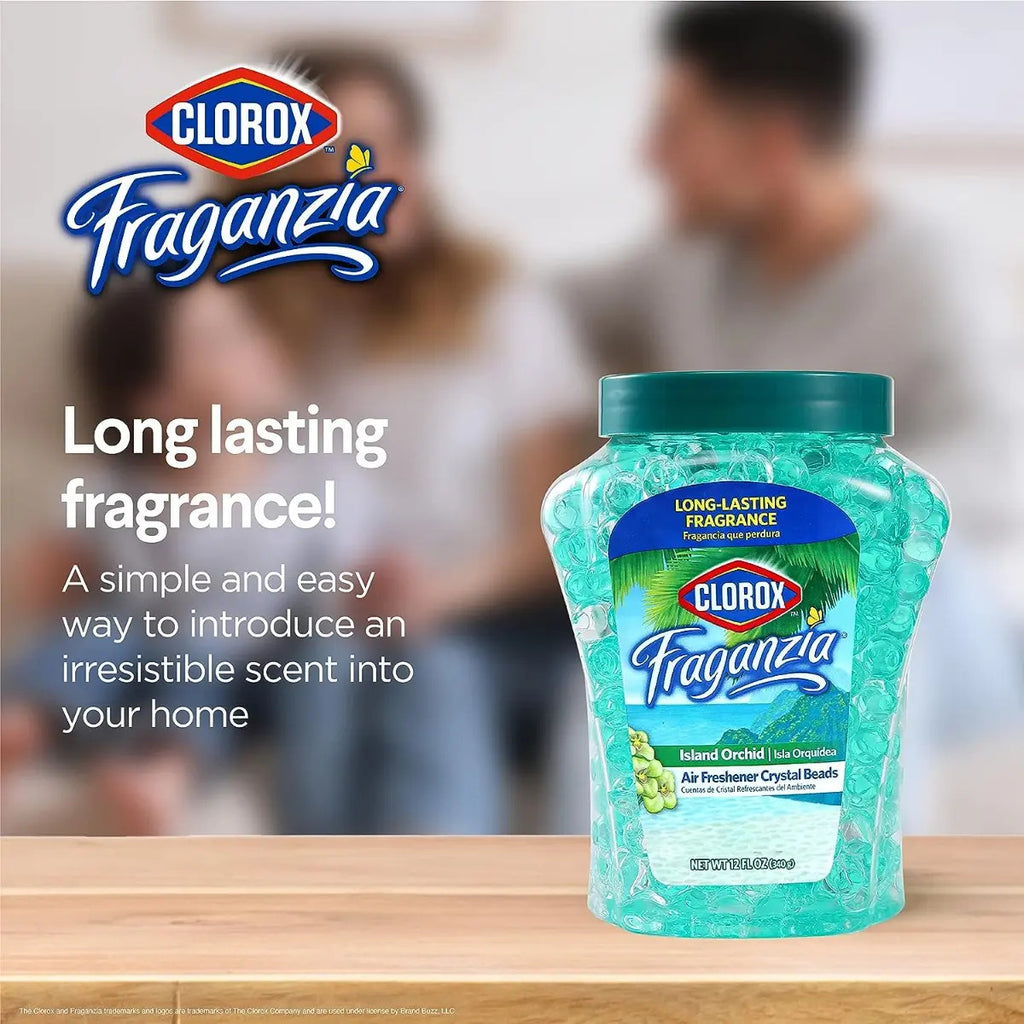 Perlas aromatizantes Clorox Fraganzia Island Orchid · 12 oz