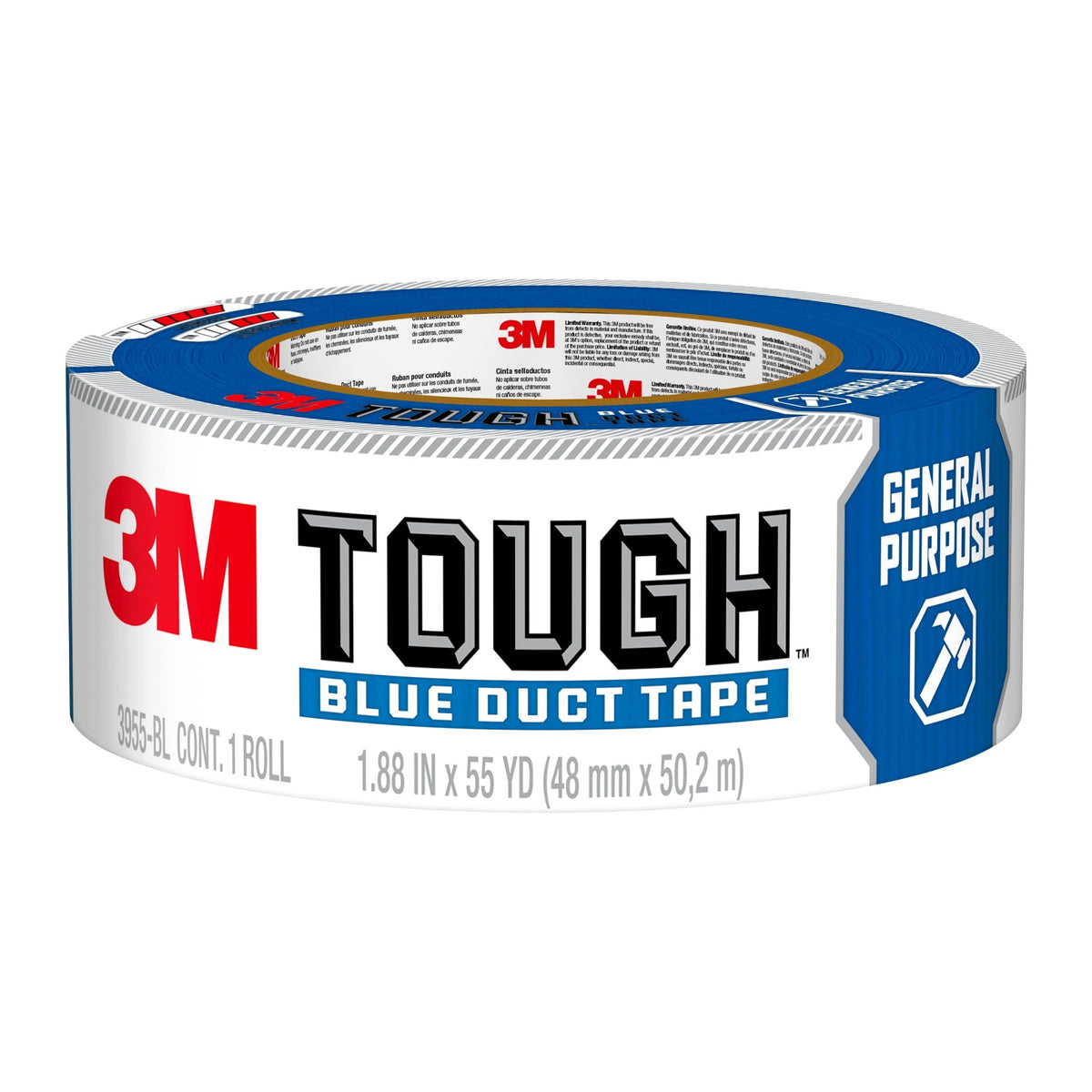 Cinta americana 3M Tough azul 48 mm x 50.2 m