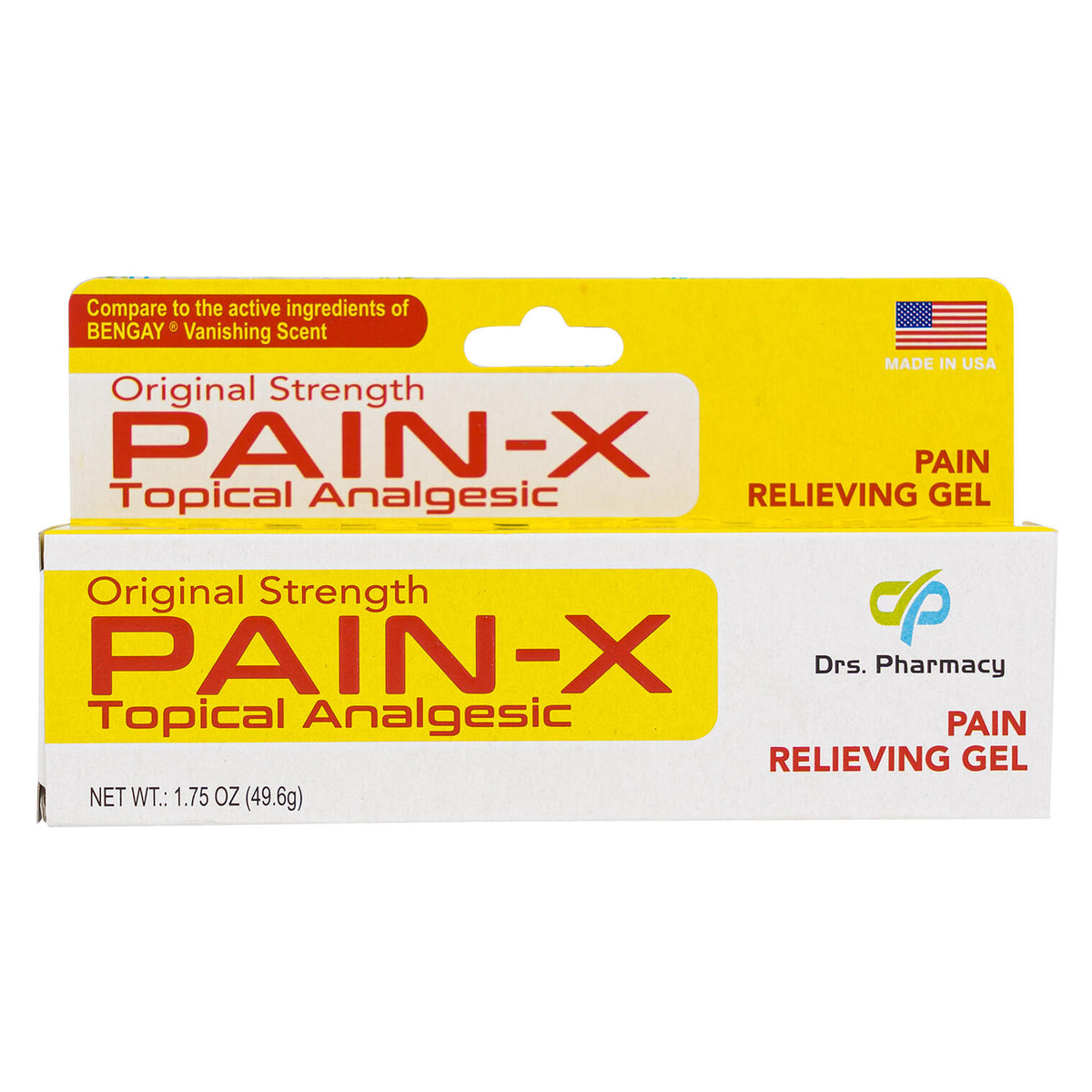 Gel analgésico tópico Pain-X · 1.75 oz
